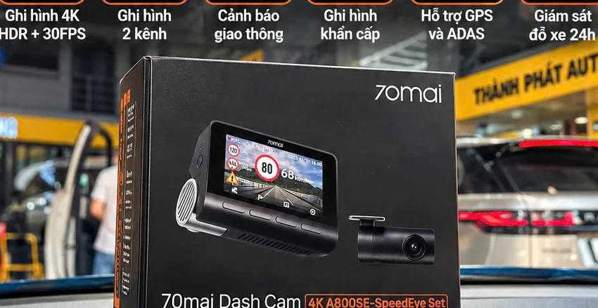 Camera hành trình 70mai A800SE SpeedEye