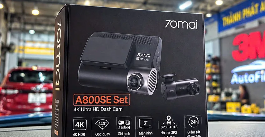 Camera hành trình 70mai A800SE Set