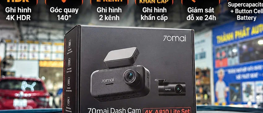 Camera hành trình 70mai A810 Lite
